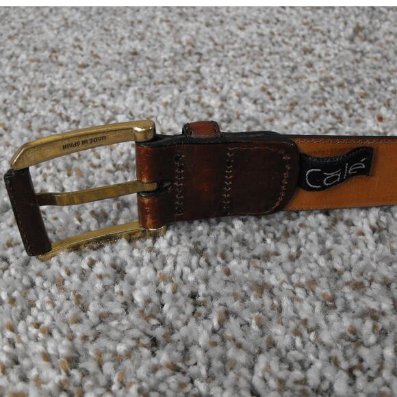 Cale belt Leather belt made in Spain size 42 - Picture 5 of 13